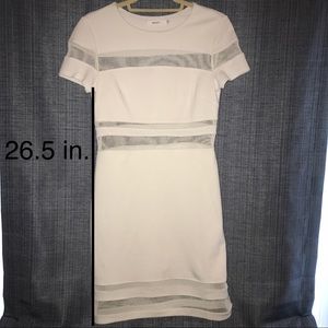 White Bailey 44 Mesh Dress